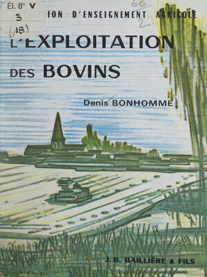 cover image of L'exploitation des bovins